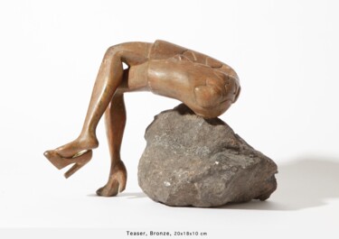Rzeźba zatytułowany „teaser” autorstwa Michal Fuhrer, Oryginalna praca, Odlew