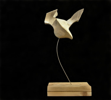 Sculpture intitulée "Galiandra" par Michalis Kontoudis, Œuvre d'art originale, Techniques mixtes