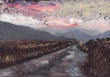 Malerei mit dem Titel "Grand Evening in th…" von Micheal O Muirthile, Original-Kunstwerk, Öl