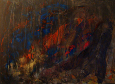Pintura titulada "Résilience" por Michel Aucoin, Obra de arte original, Acrílico