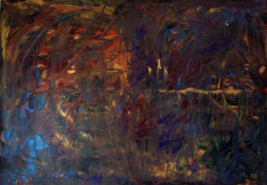 Peinture intitulée "Un soir, un autre m…" par Michel Aucoin, Œuvre d'art originale