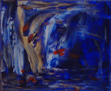 Peinture intitulée "Interlude" par Michel Aucoin, Œuvre d'art originale, Acrylique
