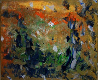 Peinture intitulée "Ambiance celtique" par Michel Aucoin, Œuvre d'art originale, Acrylique