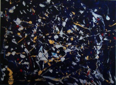 Pintura titulada "Cosmos" por Michel Aucoin, Obra de arte original, Acrílico