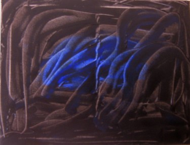 Peinture intitulée "Mémoire intérieure…" par Michel Aucoin, Œuvre d'art originale, Acrylique