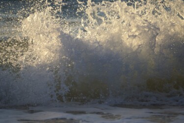 Photographie intitulée "Océan Atlantique en…" par Michel Audebert, Œuvre d'art originale, Photographie numérique