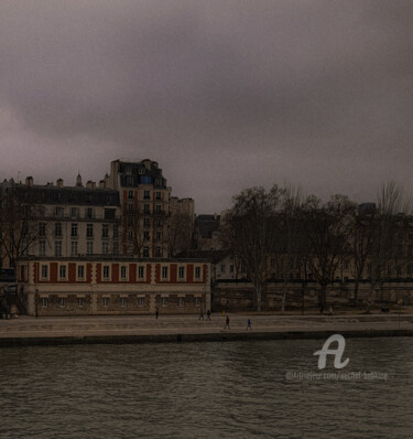 Fotografie mit dem Titel "le port de Paris" von Michel Babkine, Original-Kunstwerk, Digitale Fotografie