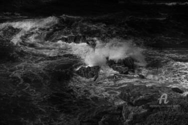 Fotografia intitulada "Energie noire" por Michel Babkine, Obras de arte originais, Fotografia digital