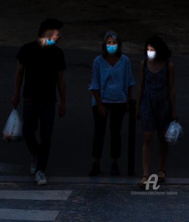 Photographie intitulée "masqués" par Michel Babkine, Œuvre d'art originale, Photographie numérique