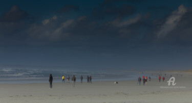 Photographie intitulée "La marche" par Michel Babkine, Œuvre d'art originale, Photographie numérique