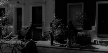 Fotografia intitolato "Dans la  rue" da Michel Babkine, Opera d'arte originale, Fotografia digitale