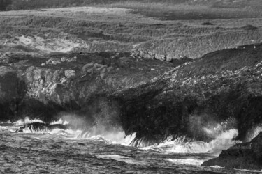 Photographie intitulée "marée montante sur…" par Michel Babkine, Œuvre d'art originale, Photographie numérique