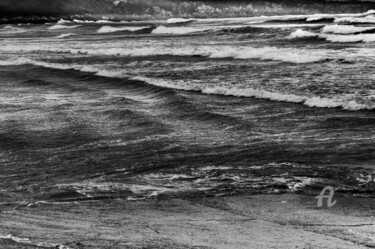 Photographie intitulée "Flux, reflux marée…" par Michel Babkine, Œuvre d'art originale, Photographie numérique