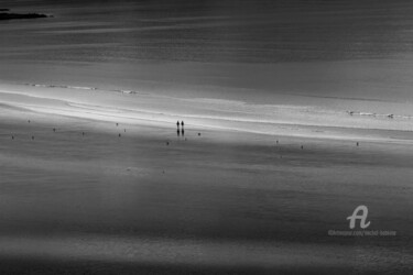 Fotografie mit dem Titel "silhouettes, de nuit" von Michel Babkine, Original-Kunstwerk, Digitale Fotografie