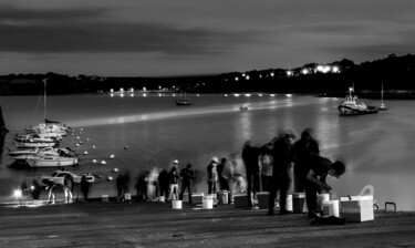 Photography titled "Une nuit de pêche s…" by Michel Babkine, Original Artwork, Digital Photography