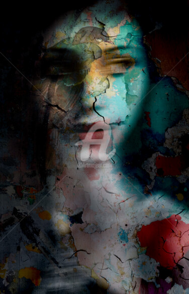 Photography titled "Une histoire" by Michel Battaglia, Original Artwork, Manipulated Photography