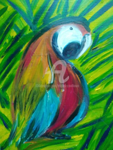 Painting titled "coco" by Tomy, Original Artwork, Oil