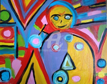 Malerei mit dem Titel "Impressions" von Tomy, Original-Kunstwerk, Acryl