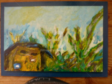 Peinture intitulée "le marais" par Tomy, Œuvre d'art originale