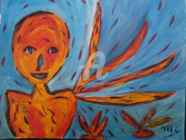 Pintura titulada "LE VEGETALE" por Tomy, Obra de arte original, Oleo