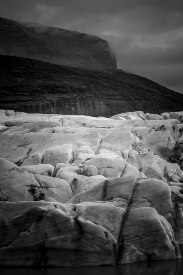 「Glacier 01」というタイトルの写真撮影 Michel Daumergueによって, オリジナルのアートワーク, デジタル
