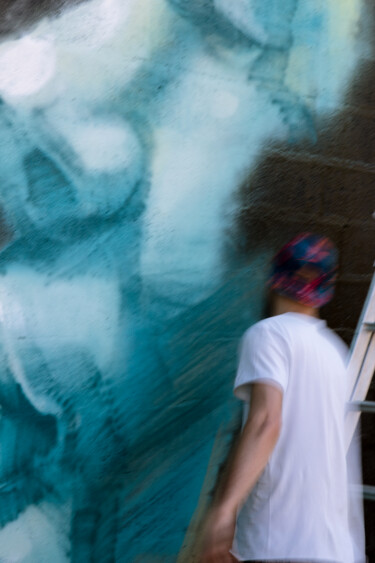 Fotografia zatytułowany „Graff Park 03” autorstwa Michel Daumergue, Oryginalna praca, Fotografia cyfrowa Zamontowany na Alum…