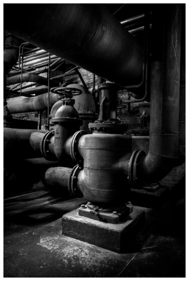 Photographie intitulée "Noir silence 01" par Michel Daumergue, Œuvre d'art originale, Photographie numérique
