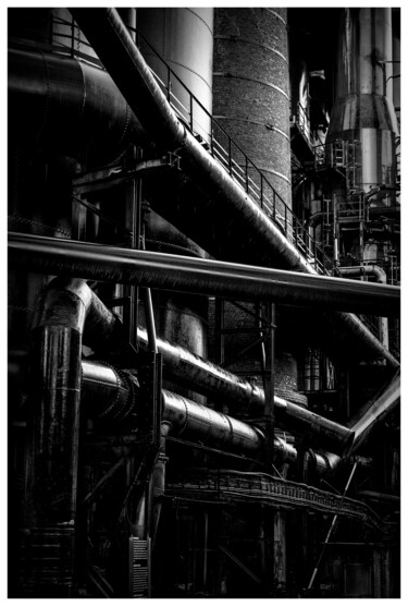 Fotografía titulada "Noir Silence 09" por Michel Daumergue, Obra de arte original, Fotografía digital