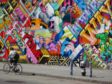 Fotografia intitolato "Street Art" da Michel Daumergue, Opera d'arte originale, Fotografia digitale