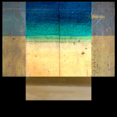 Fotografia intitulada "Mer Mur 05" por Michel Daumergue, Obras de arte originais, Fotografia digital