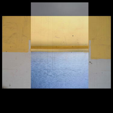 Photographie intitulée "Mer Mur 06" par Michel Daumergue, Œuvre d'art originale, Photographie numérique