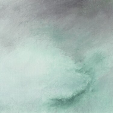 Картина под названием "#61, 25x25cms, huil…" - Michel Debray, Подлинное произведение искусства, Масло