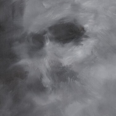 Картина под названием "#80, 25x25cms, huil…" - Michel Debray, Подлинное произведение искусства, Масло