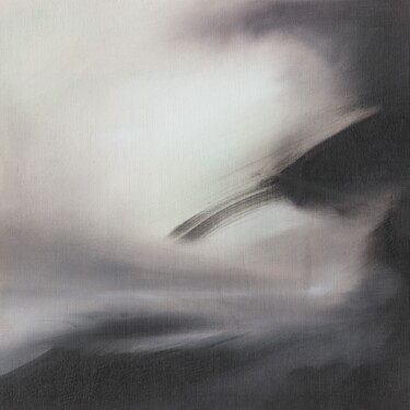 Malerei mit dem Titel "#88, 25x25cms, huil…" von Michel Debray, Original-Kunstwerk, Öl