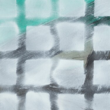 Картина под названием "#122, 25x25cms, acr…" - Michel Debray, Подлинное произведение искусства, Масло