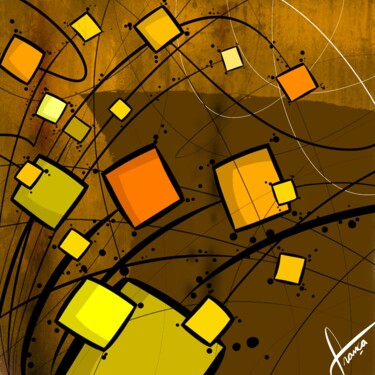 Digital Arts titled "Retalho 00" by Michel França, Original Artwork, Digital Painting