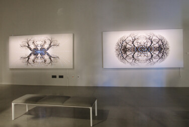 Цифровое искусство под названием "Mirages" - Michel Gautier, Подлинное произведение искусства