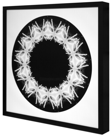 Arts numériques intitulée "Boite lumineuse 2" par Michel Gautier, Œuvre d'art originale