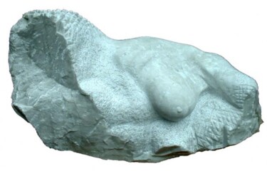 Sculpture titled "Icare" by Michel Gautier, Original Artwork, Stone