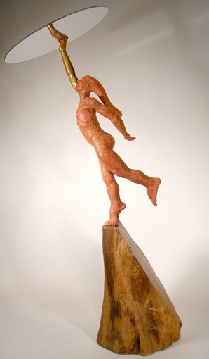 Sculpture intitulée "WAY UP" par Michel Gautier, Œuvre d'art originale