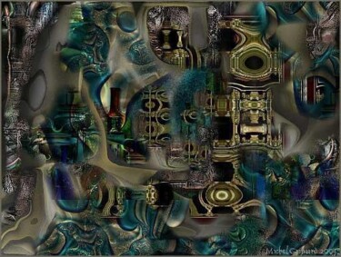 Arts numériques intitulée "Forge de l'esprit" par Michel Grimard, Œuvre d'art originale