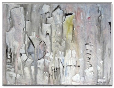 Peinture intitulée "Les souvenirs s'est…" par Michel Grimard, Œuvre d'art originale, Acrylique