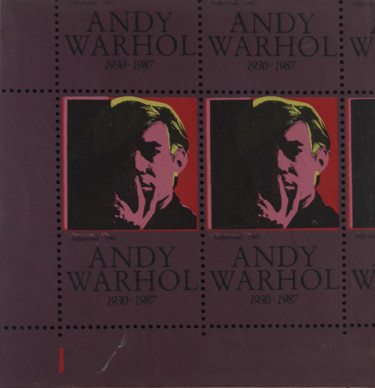 Printmaking titled "Homage to Warhol #0…" by Hosszu, Original Artwork, Screenprinting