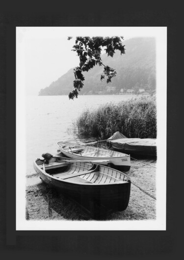 Fotografía titulada "Barques" por Michel Jegerlehner, Obra de arte original, Fotografía analógica