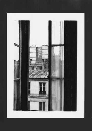 Fotografie mit dem Titel "La fenêtre ouverte" von Michel Jegerlehner, Original-Kunstwerk, Analog Fotografie