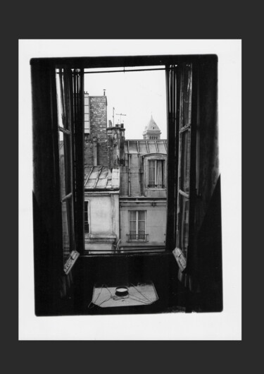 Fotografia intitulada "Vue sur la tour" por Michel Jegerlehner, Obras de arte originais, Fotografia de filme