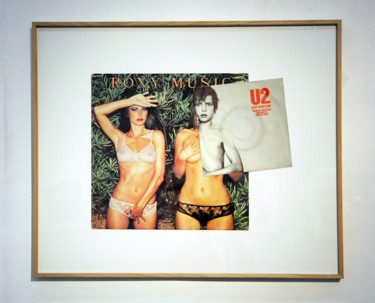 Collages intitulée "Vinyl Mutations / R…" par Michel Kowalski, Œuvre d'art originale, Collages