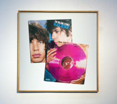 Collages intitulée "Vinyl Mutations / B…" par Michel Kowalski, Œuvre d'art originale, Collages
