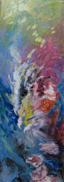 Peinture intitulée "L'état de grâce, le…" par Michel Lacroix, Œuvre d'art originale, Huile