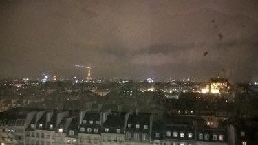 Photographie intitulée "Paris Beaubourg" par Michel Mercier (Mike), Œuvre d'art originale, Photographie non manipulée